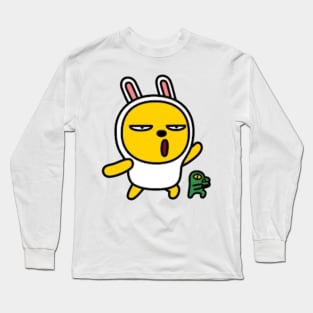 KakaoTalk Muzi and Con Character (OKAY) Long Sleeve T-Shirt